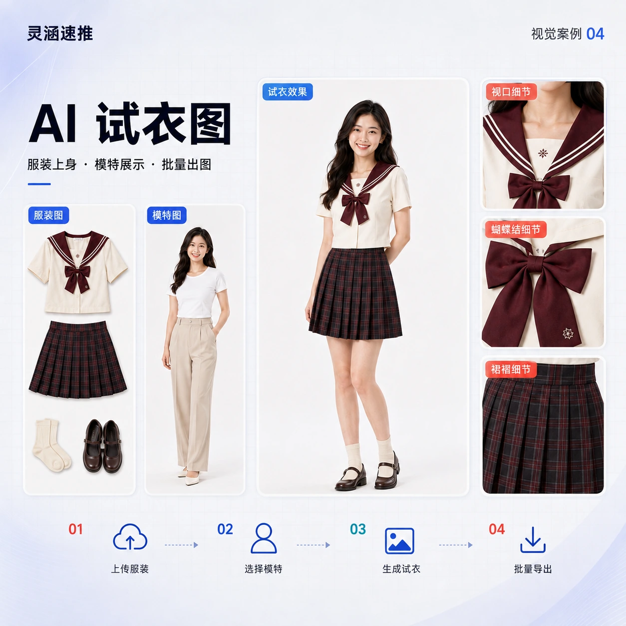 AI 试衣图