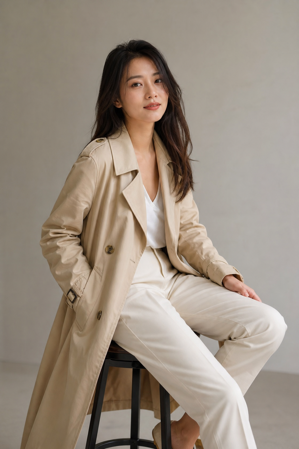 坐姿休闲