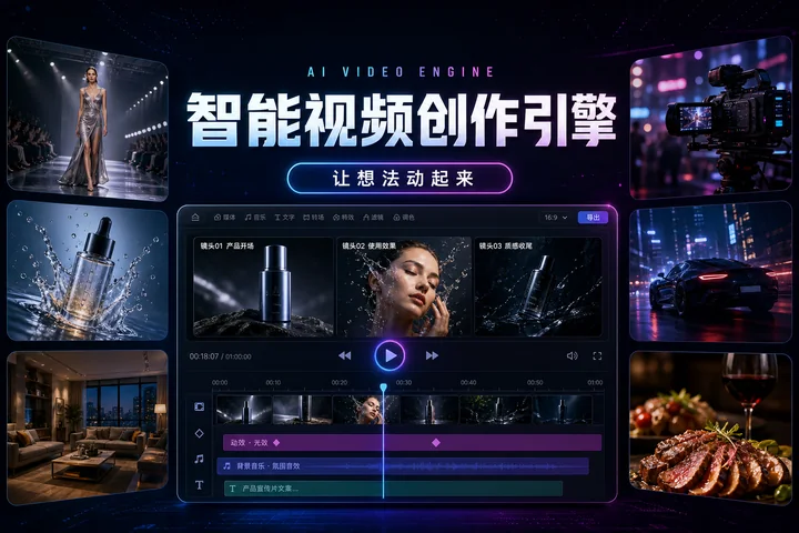 智能视频创作引擎 · 让想法动起来